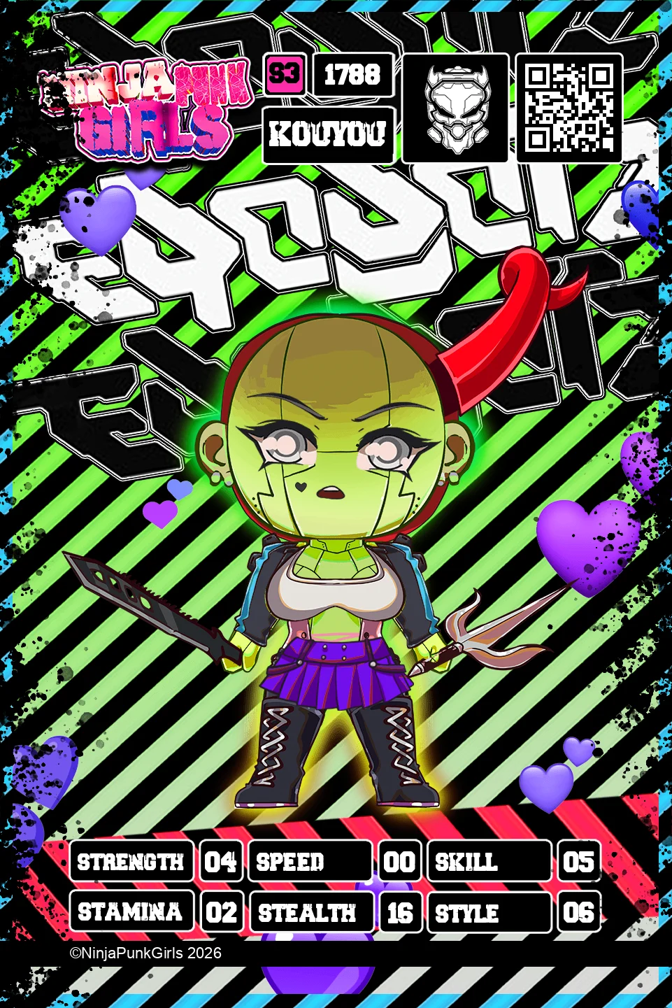 Rebuilt card #1788 Kouyou