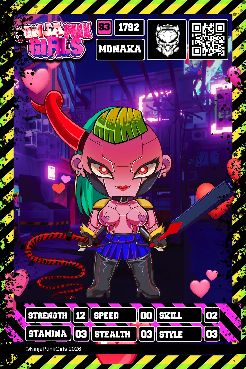 Rebuilt card #1792 Monaka