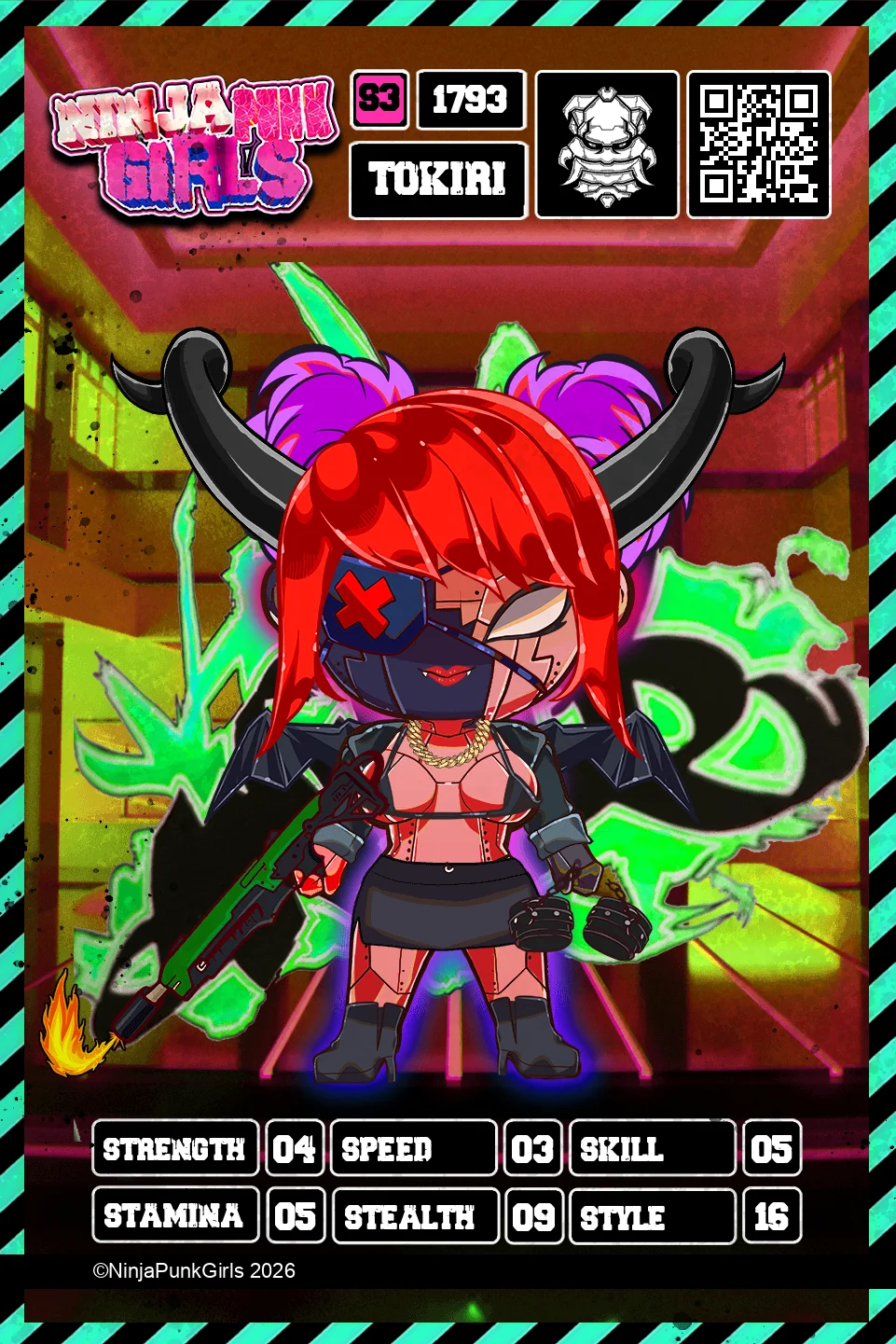Rebuilt card #1793 Tokiri