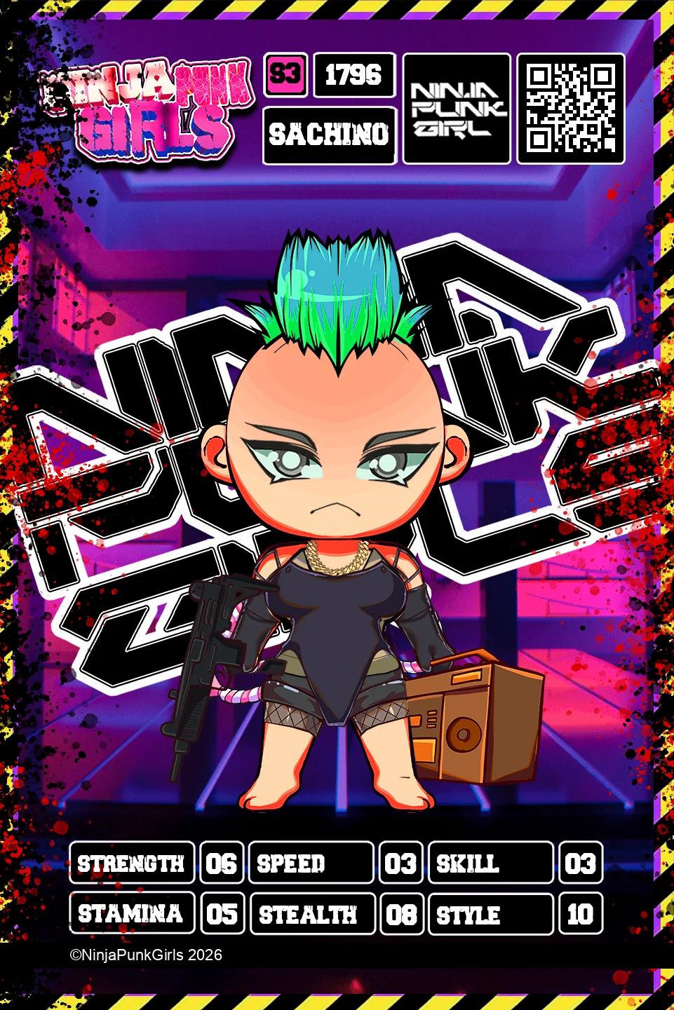 Rebuilt card #1796 Sachino