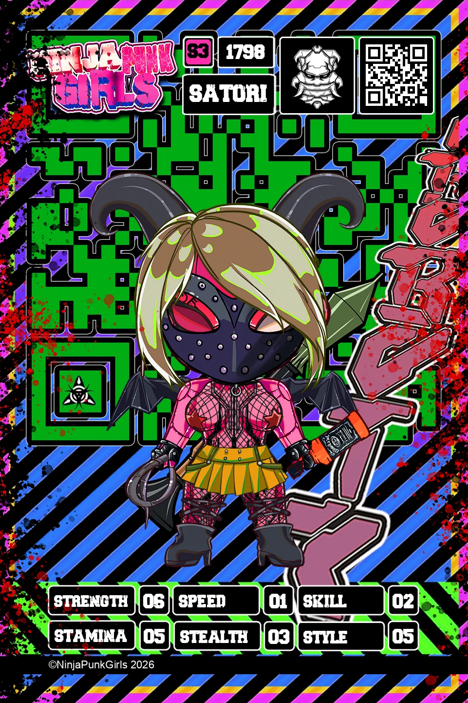 Rebuilt card #1798 Satori