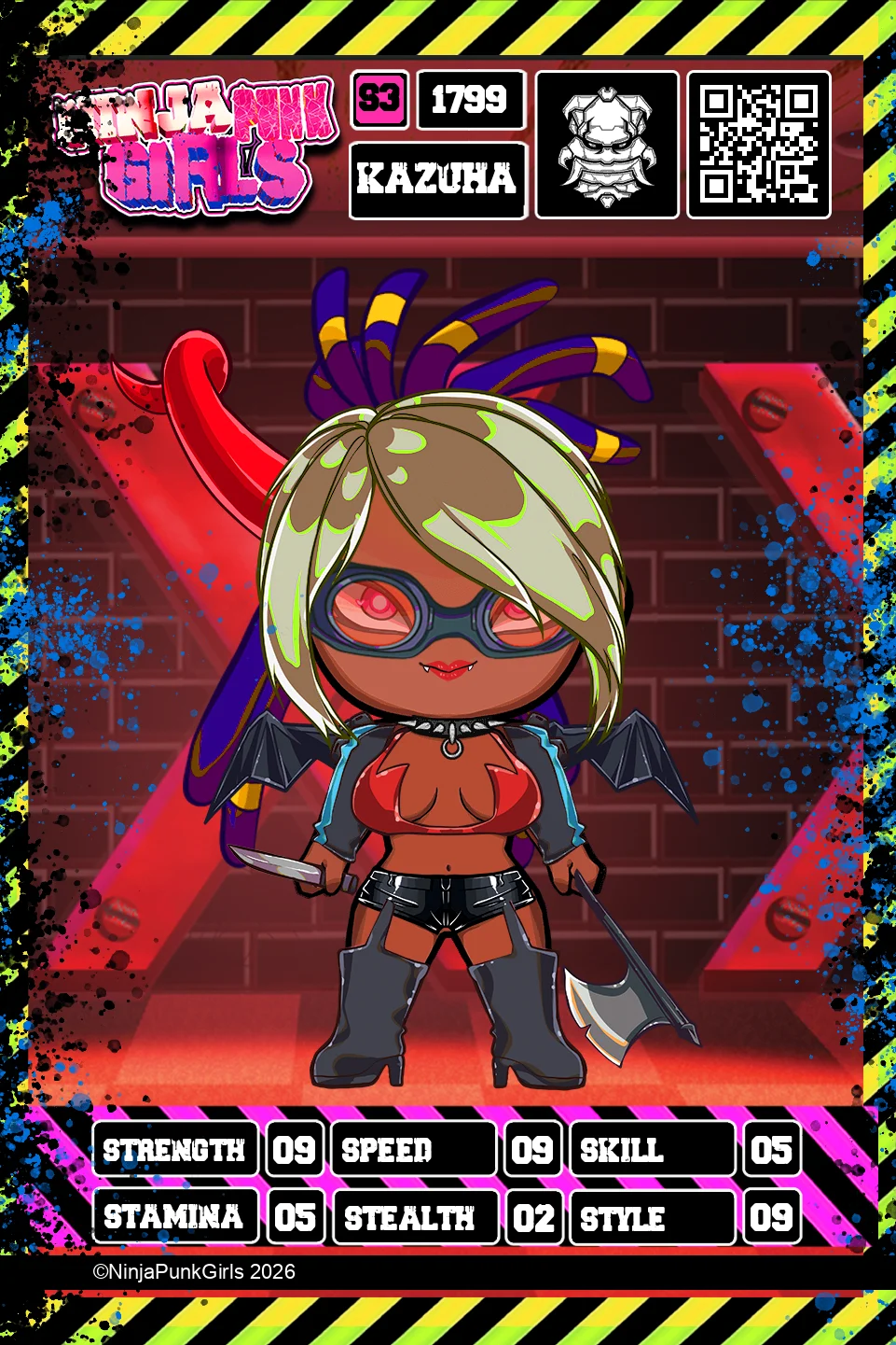 Rebuilt card #1799 Kazuha