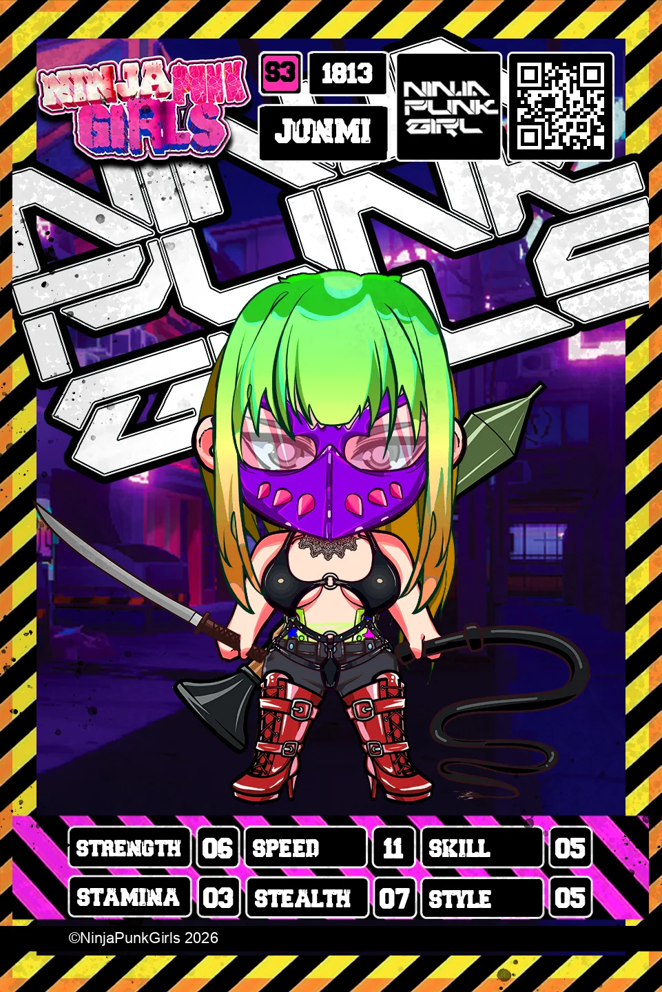 Rebuilt card #1813 Junmi