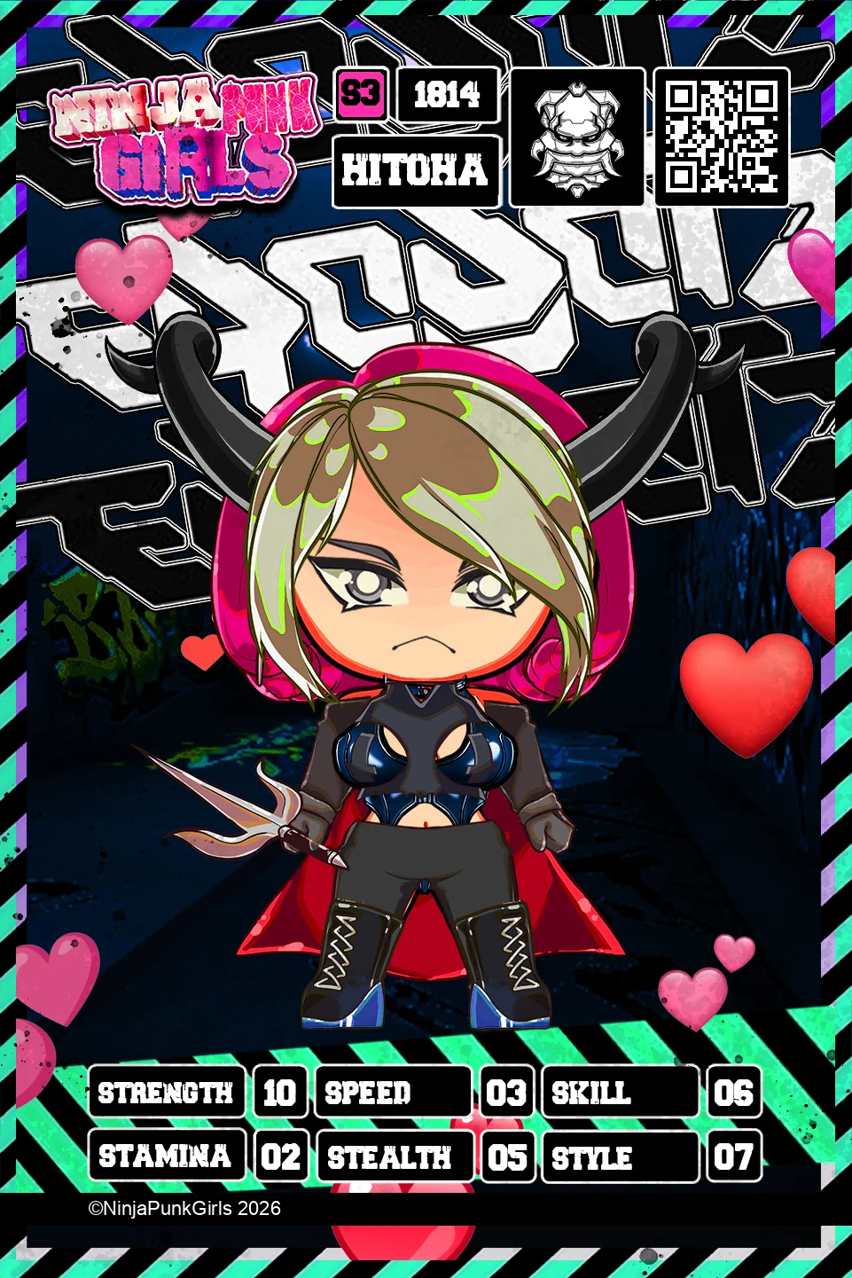 Rebuilt card #1814 Hitoha