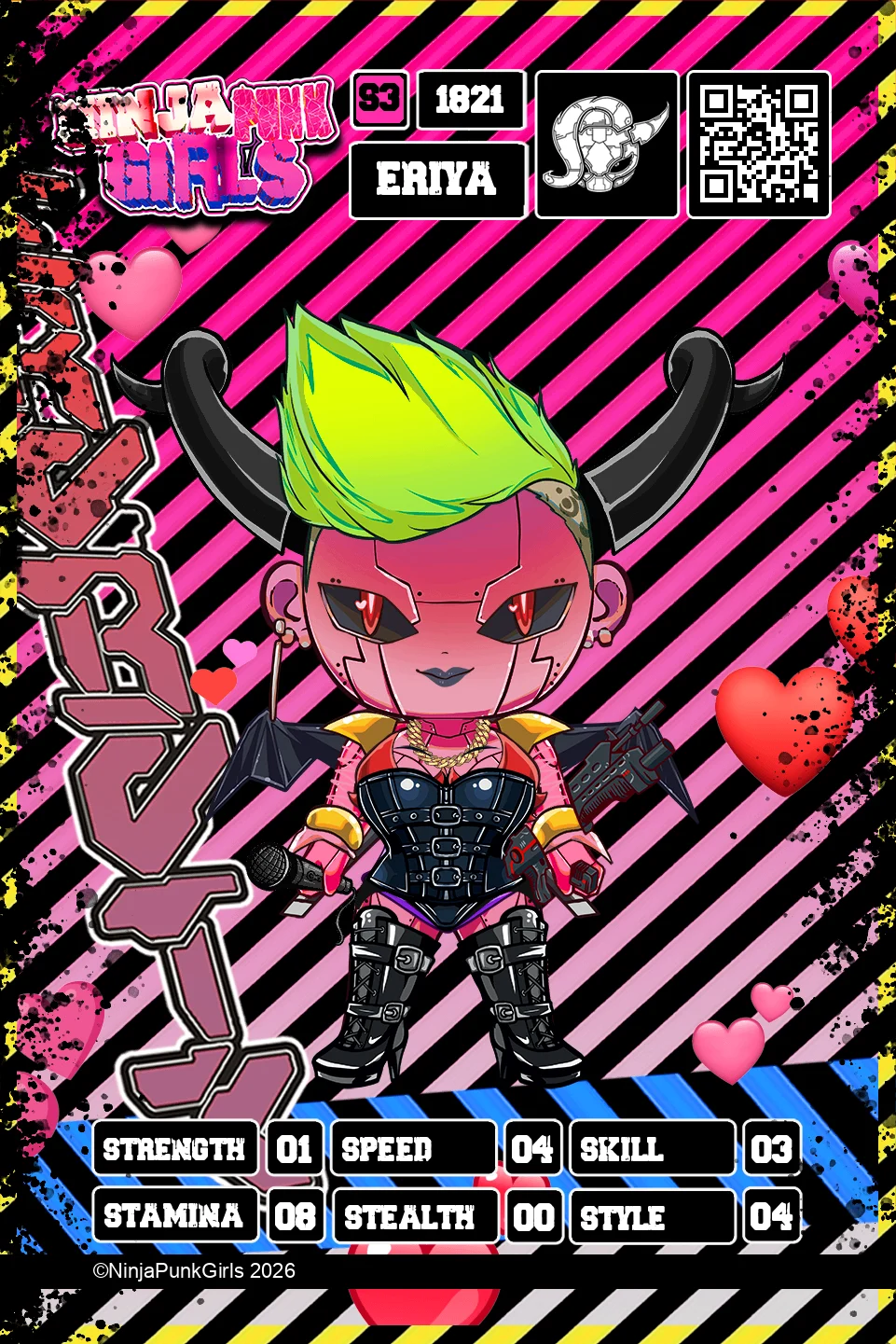 Rebuilt card #1821 Eriya