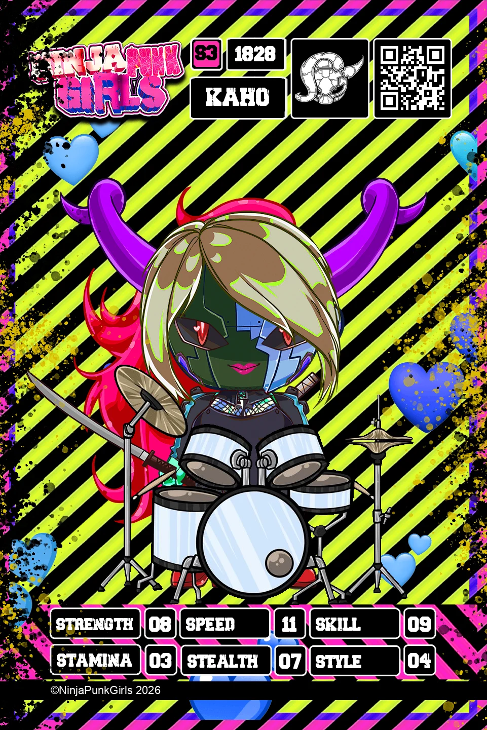 Rebuilt card #1828 Kaho