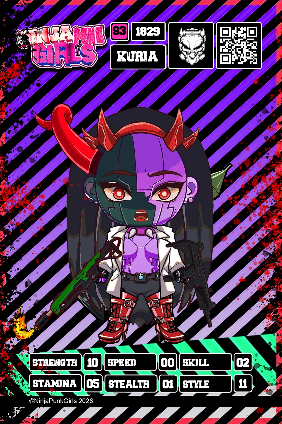 Rebuilt card #1829 Kuria