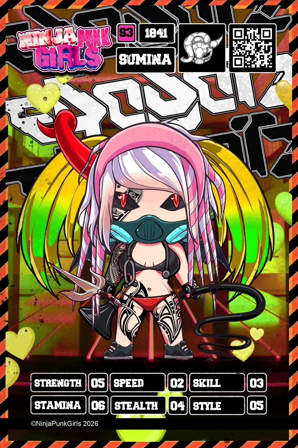 Rebuilt card #1841 Sumina