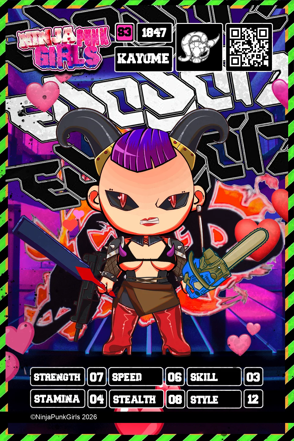 Rebuilt card #1847 Kayume