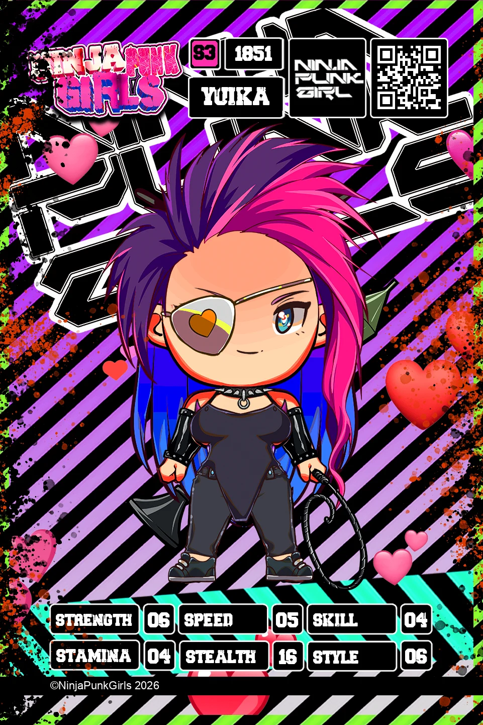 Rebuilt card #1851 Yuika