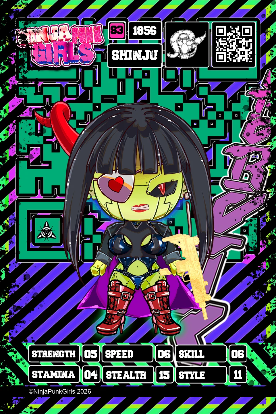 Rebuilt card #1856 Shinju