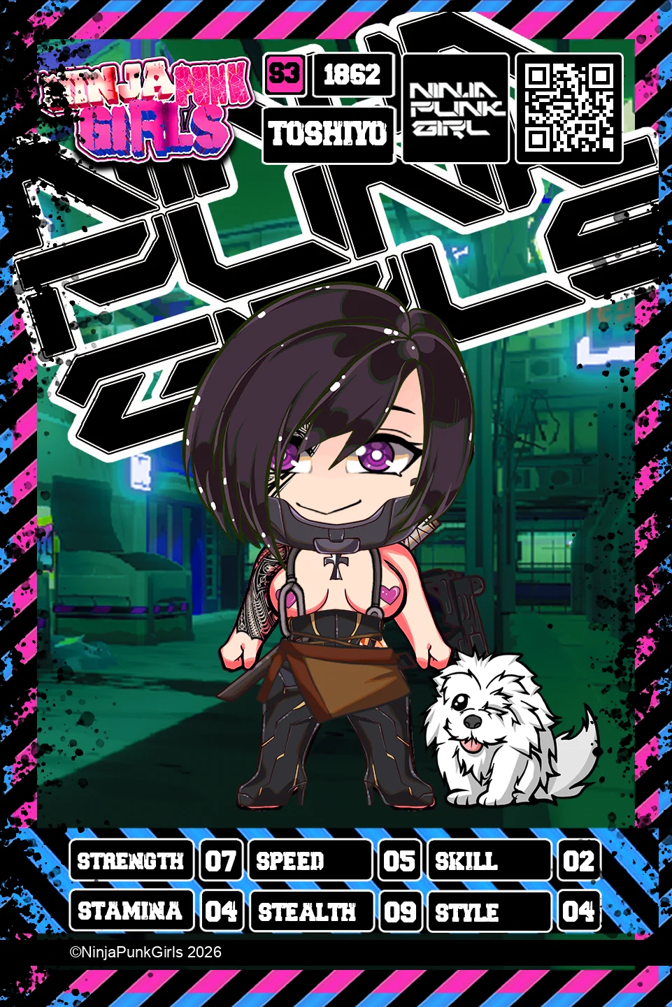 Rebuilt card #1862 Toshiyo