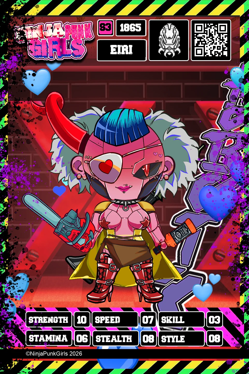 Rebuilt card #1865 Eiri