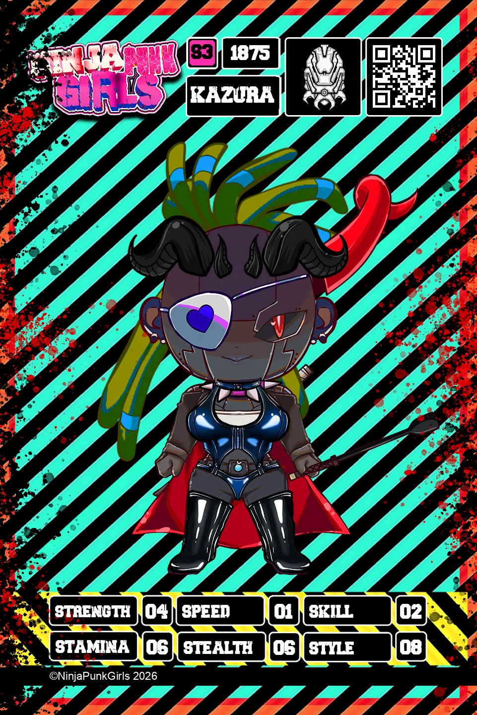 Rebuilt card #1875 Kazura