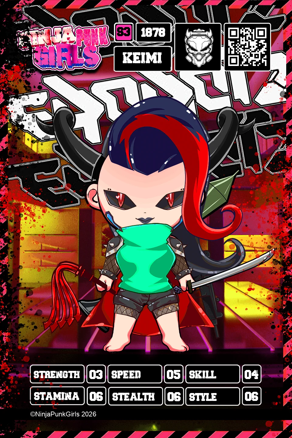 Rebuilt card #1878 Keimi