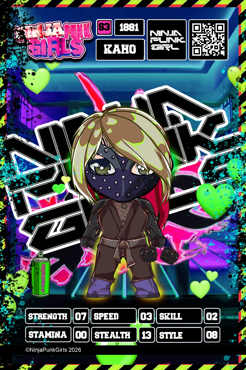 Rebuilt card #1881 Kaho