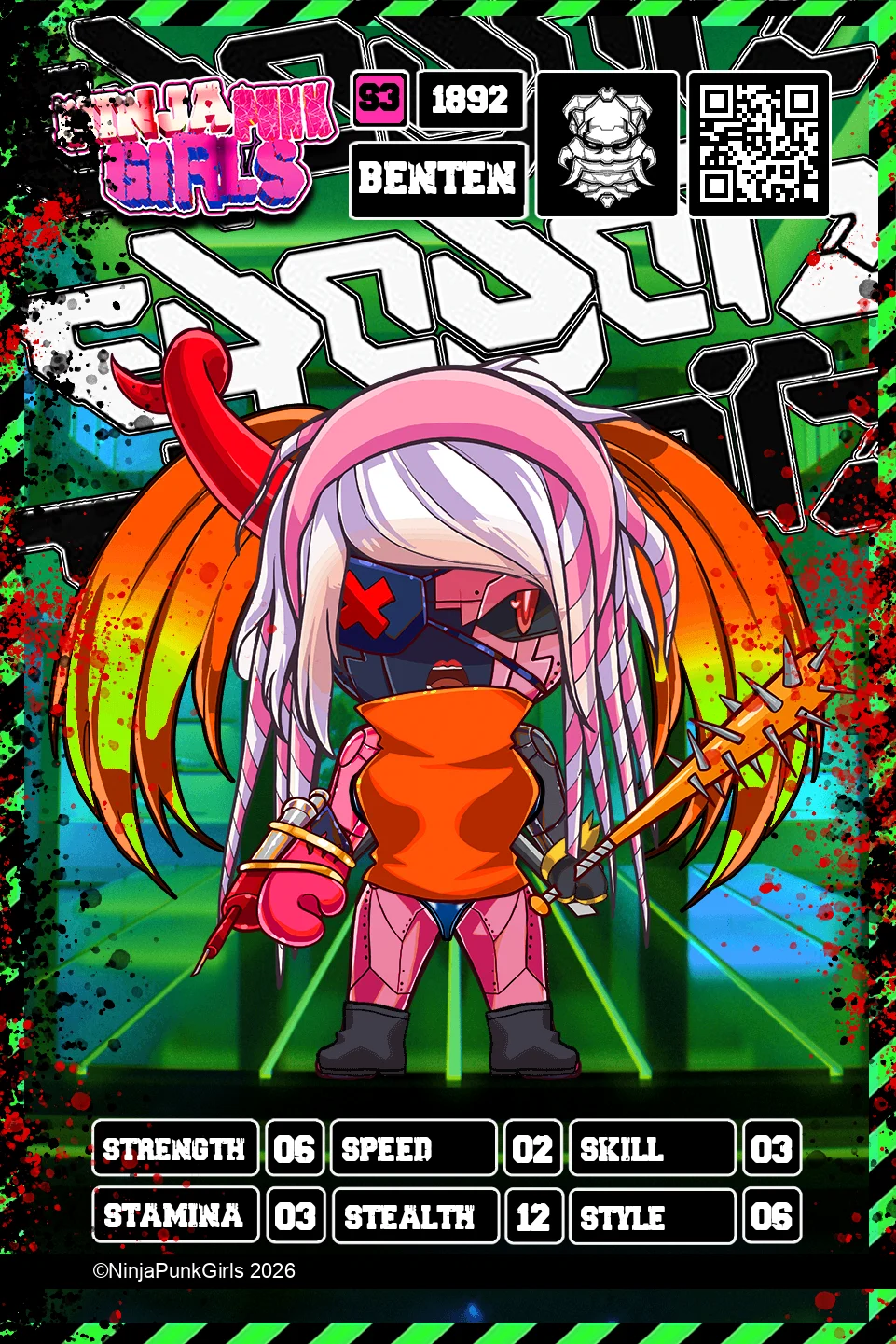 Rebuilt card #1892 Benten