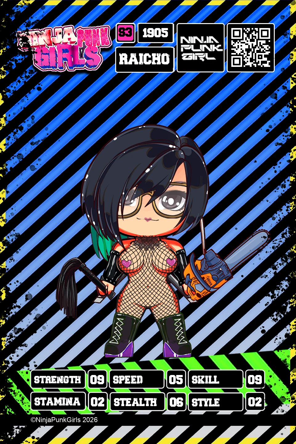 Rebuilt card #1905 Raicho
