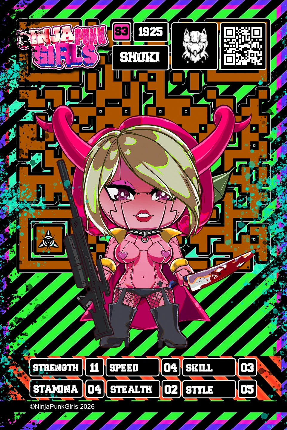 Rebuilt card #1925 Shuki