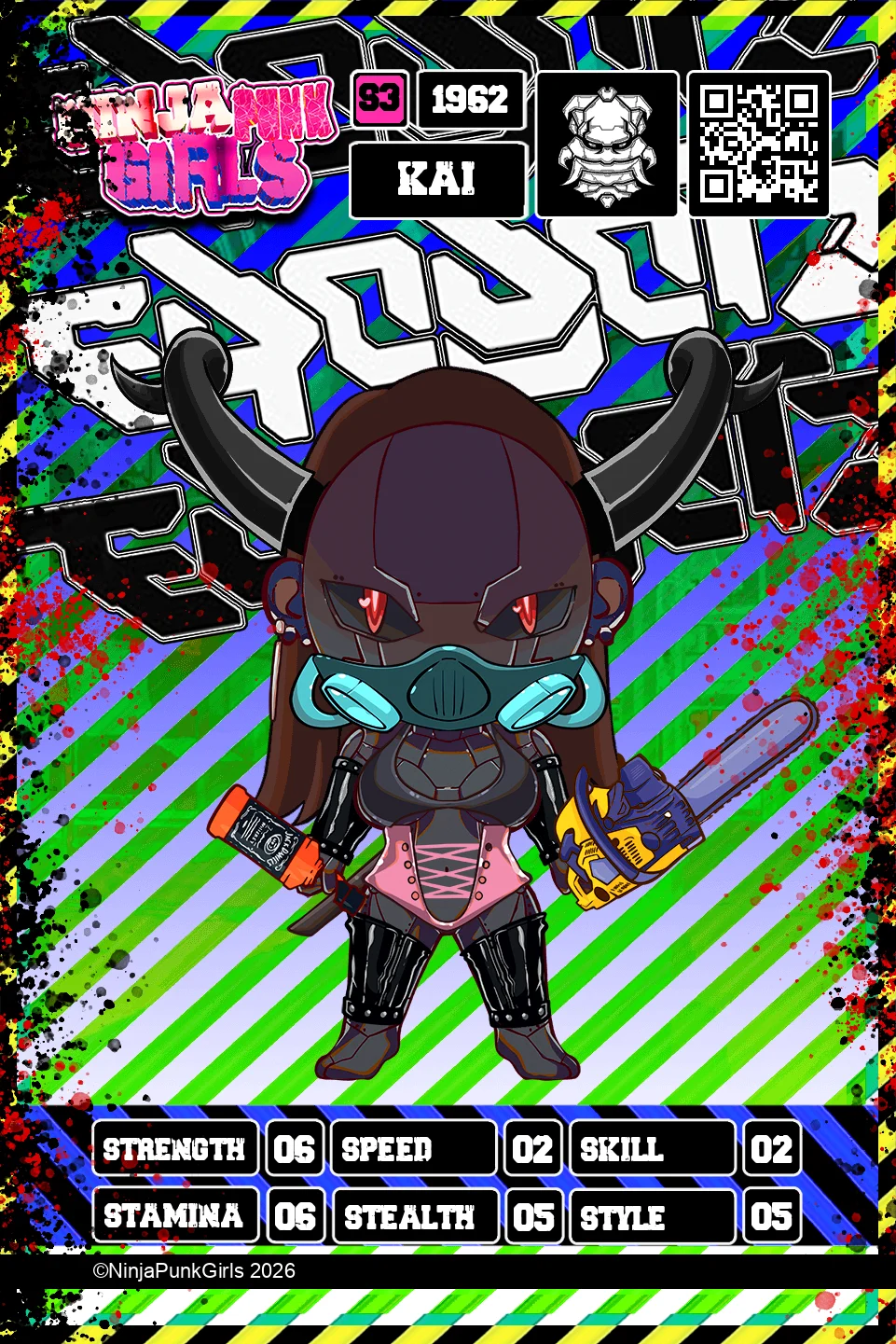 Rebuilt card #1962 Kai