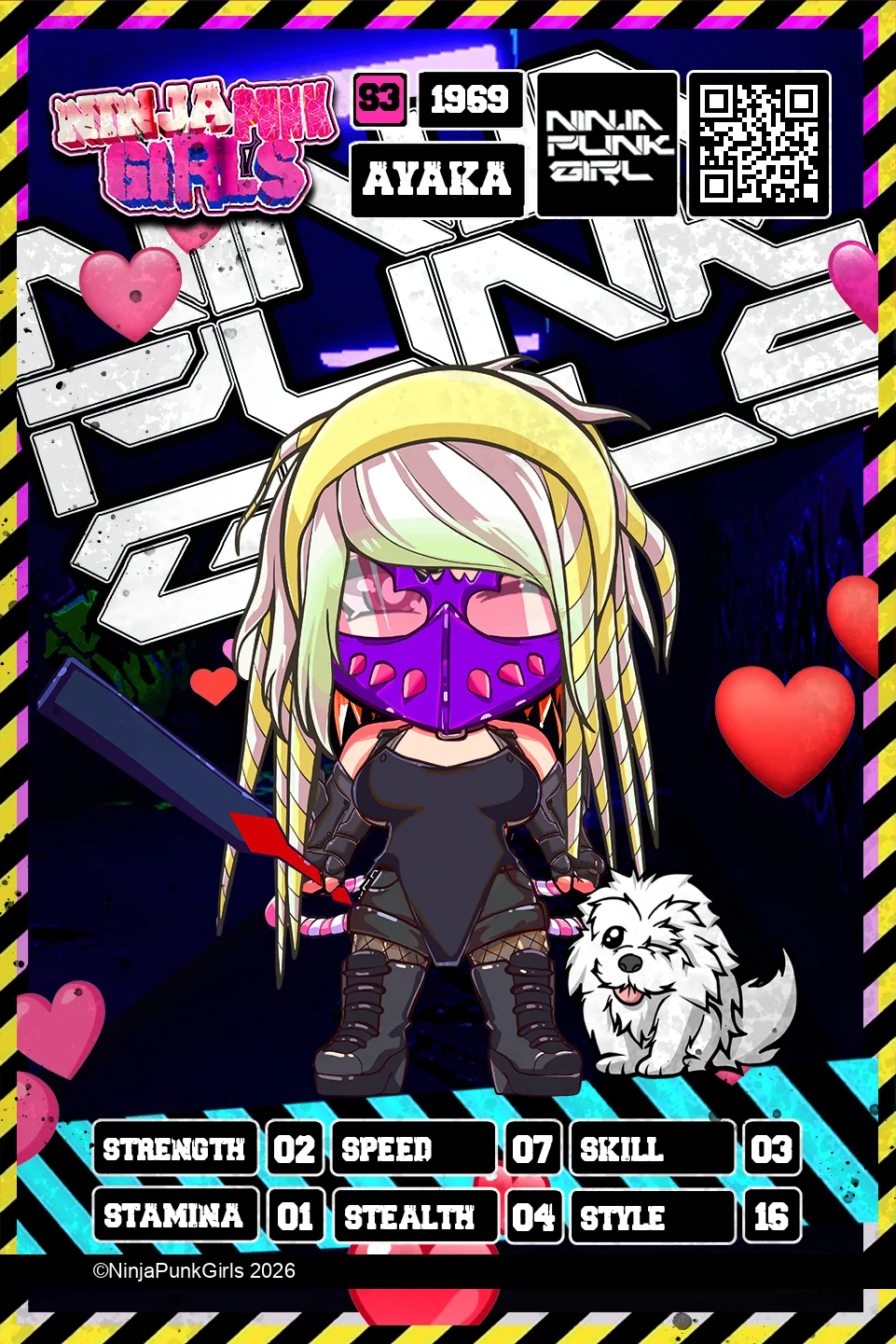 Rebuilt card #1969 Ayaka