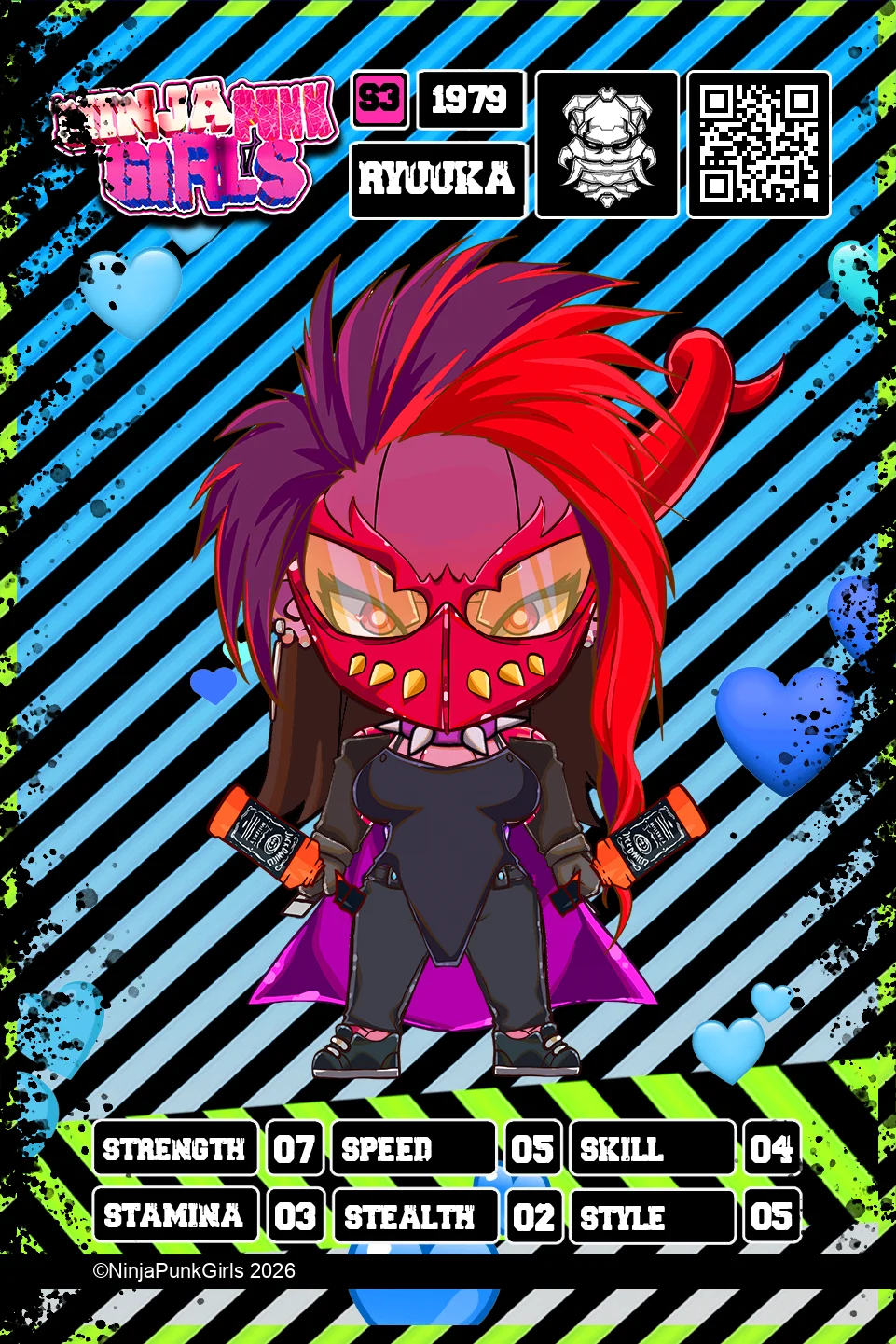 Rebuilt card #1979 Ryuuka