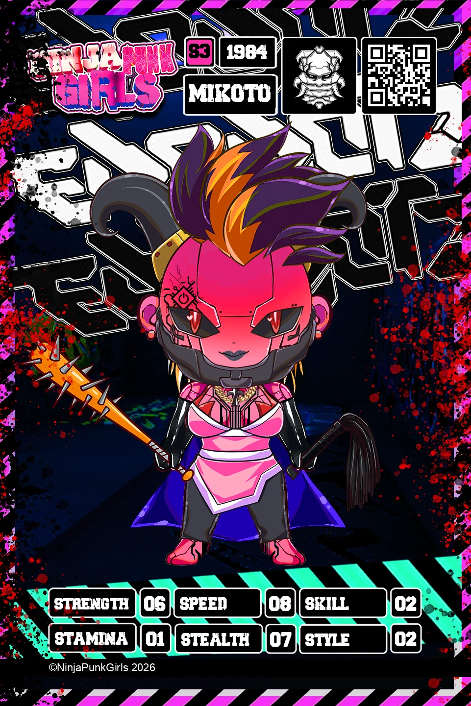 Rebuilt card #1984 Mikoto