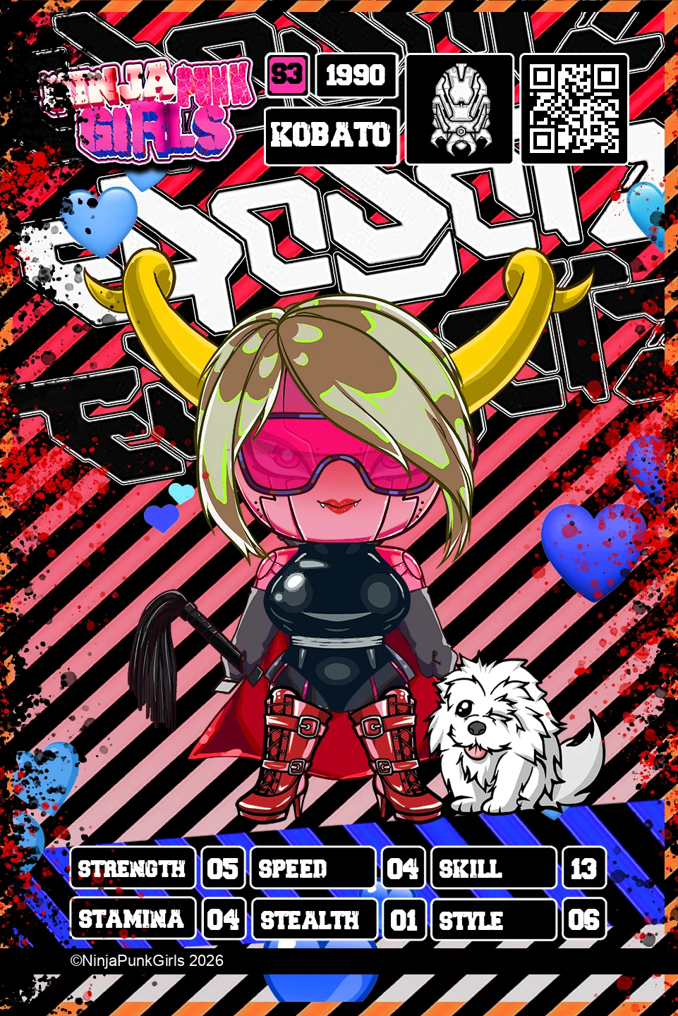 Rebuilt card #1990 Kobato