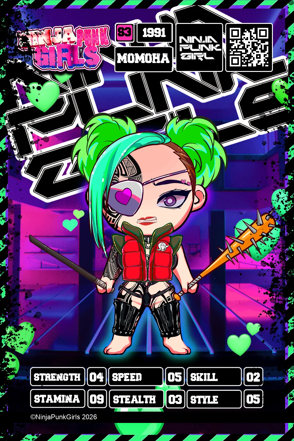 Rebuilt card #1991 Momoha