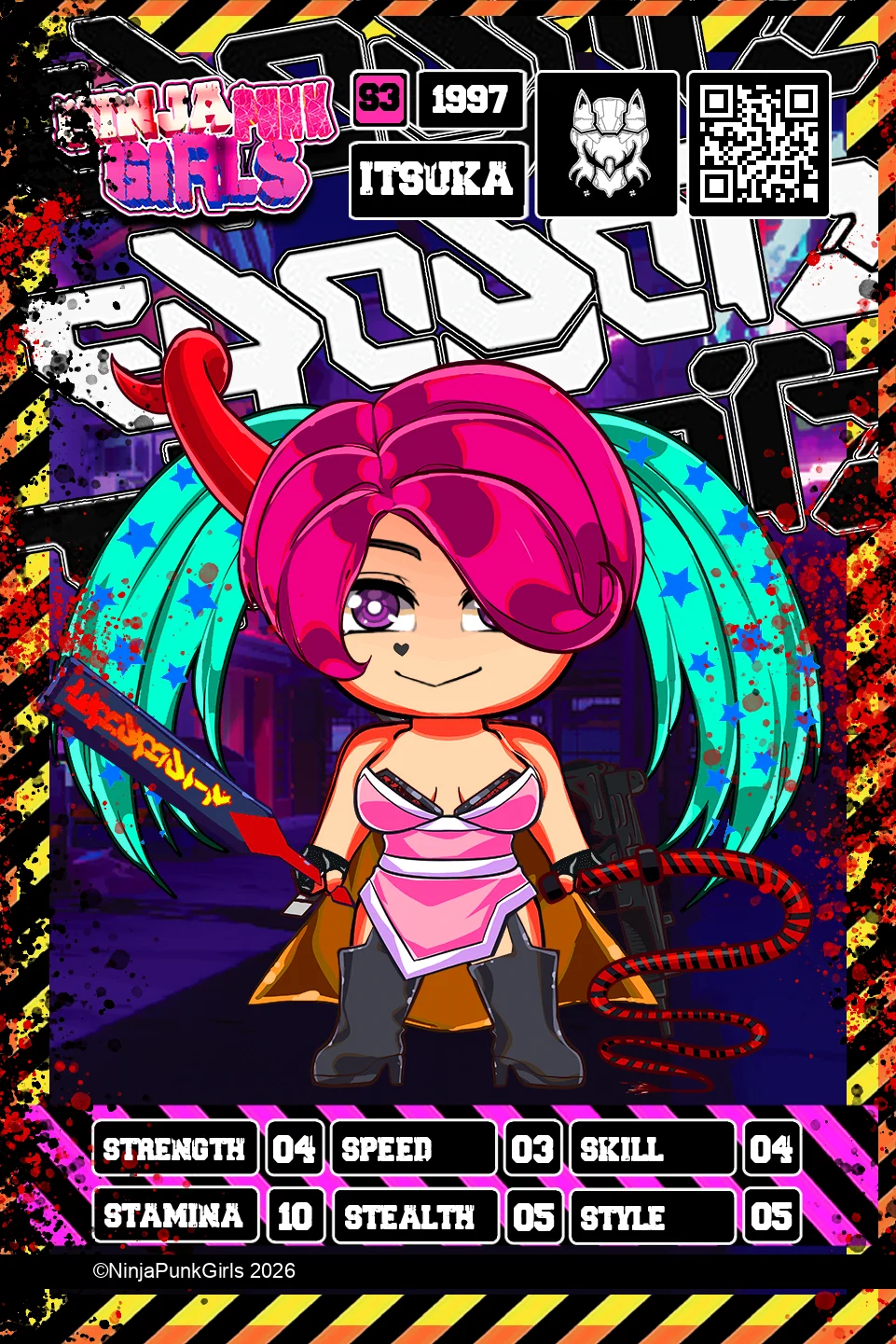 Rebuilt card #1997 Itsuka
