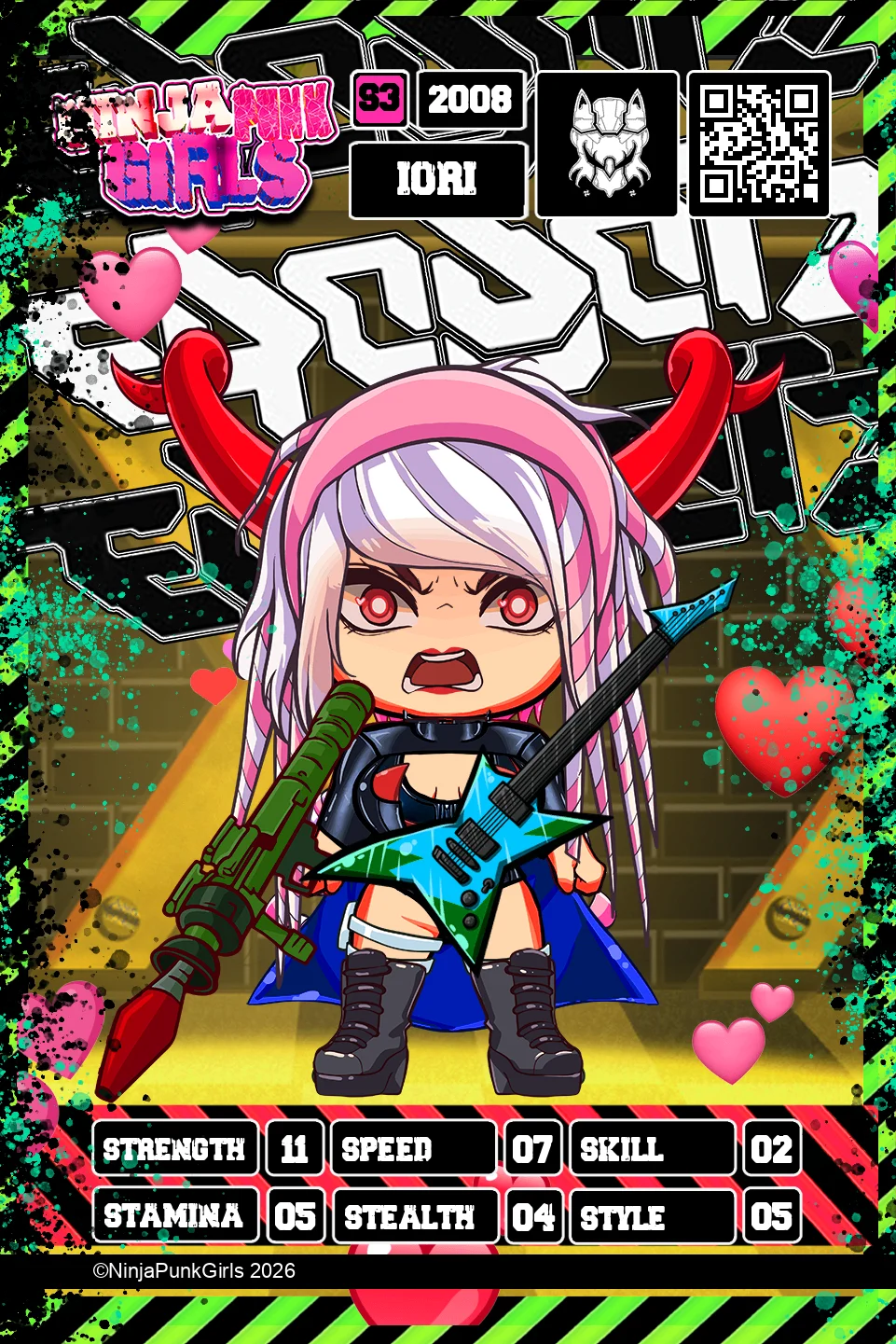 Rebuilt card #2008 Iori