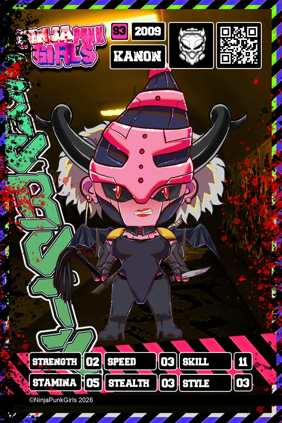 Rebuilt card #2009 Kanon