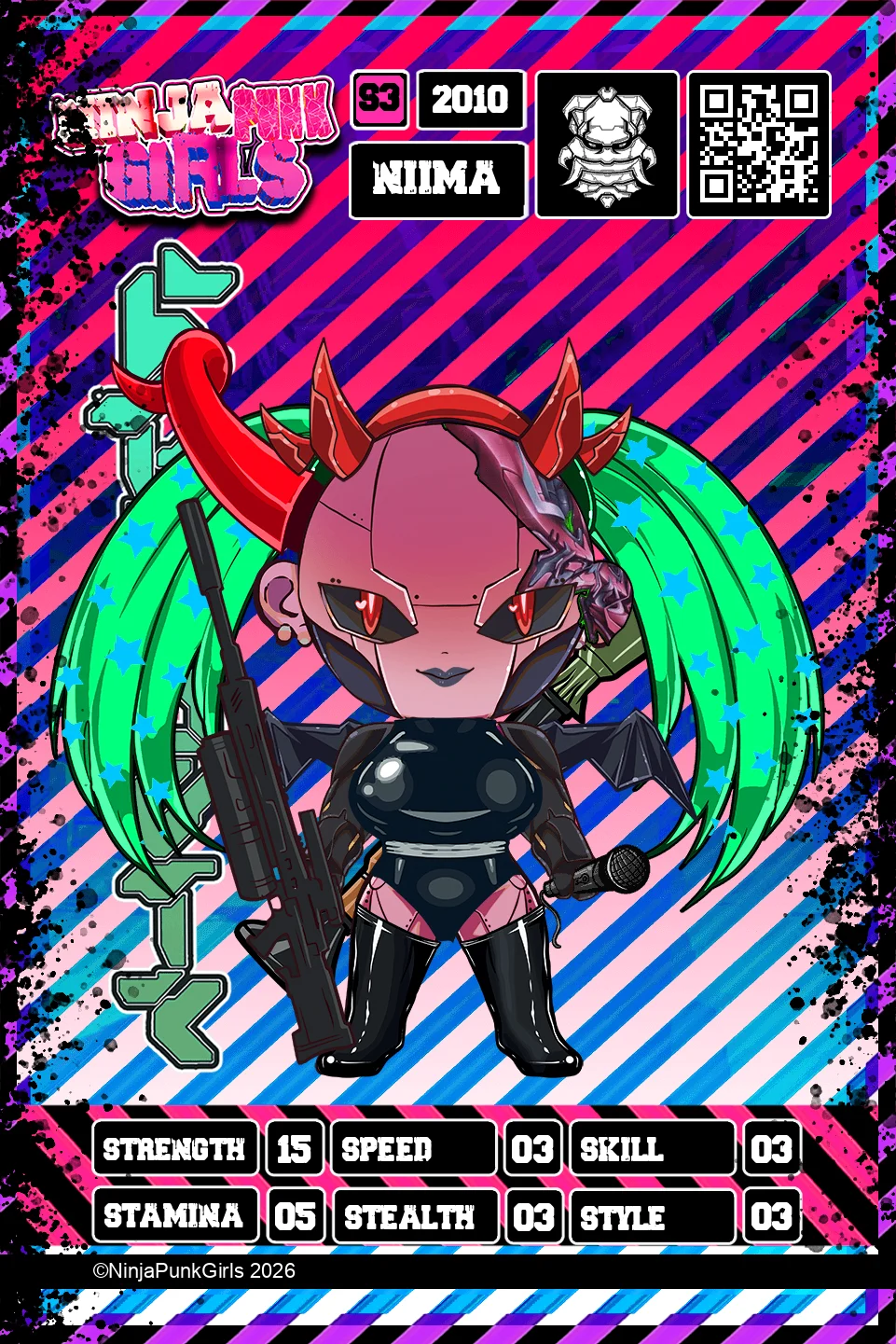 Rebuilt card #2010 Niima