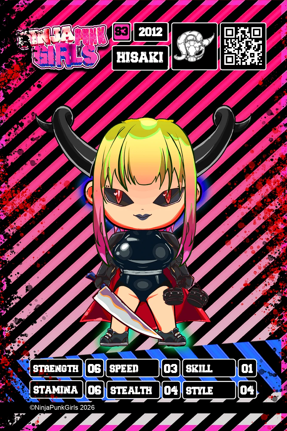 Rebuilt card #2012 Hisaki