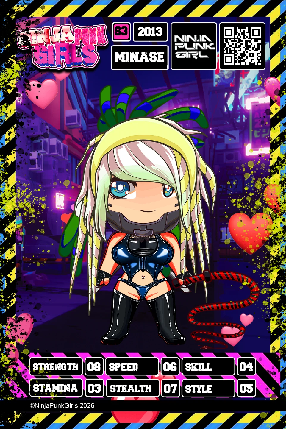Rebuilt card #2013 Minase
