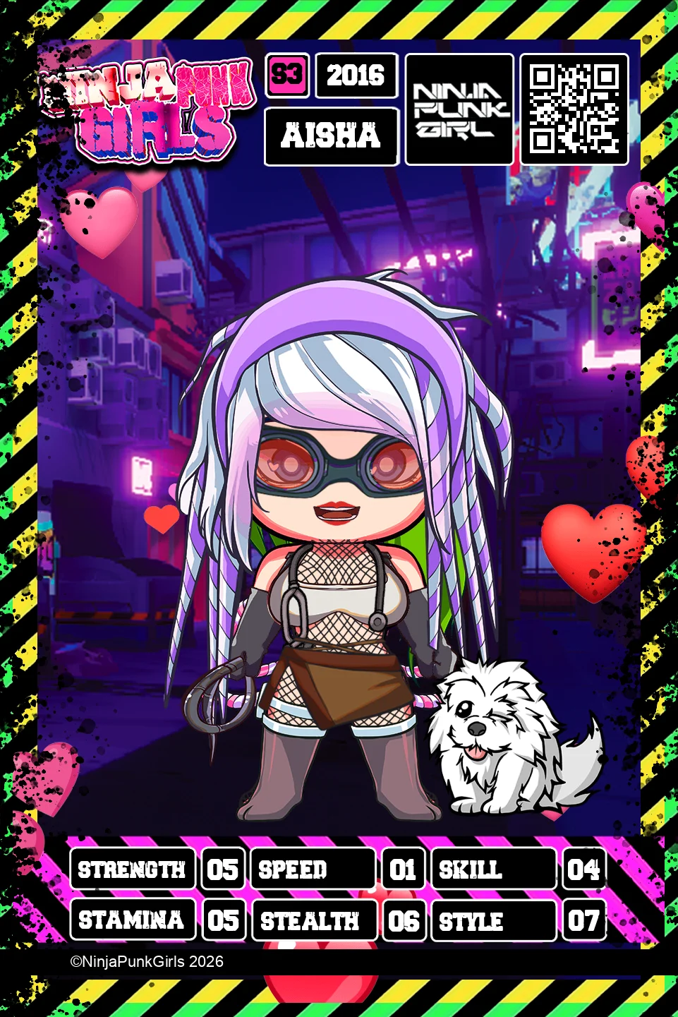 Rebuilt card #2016 Aisha