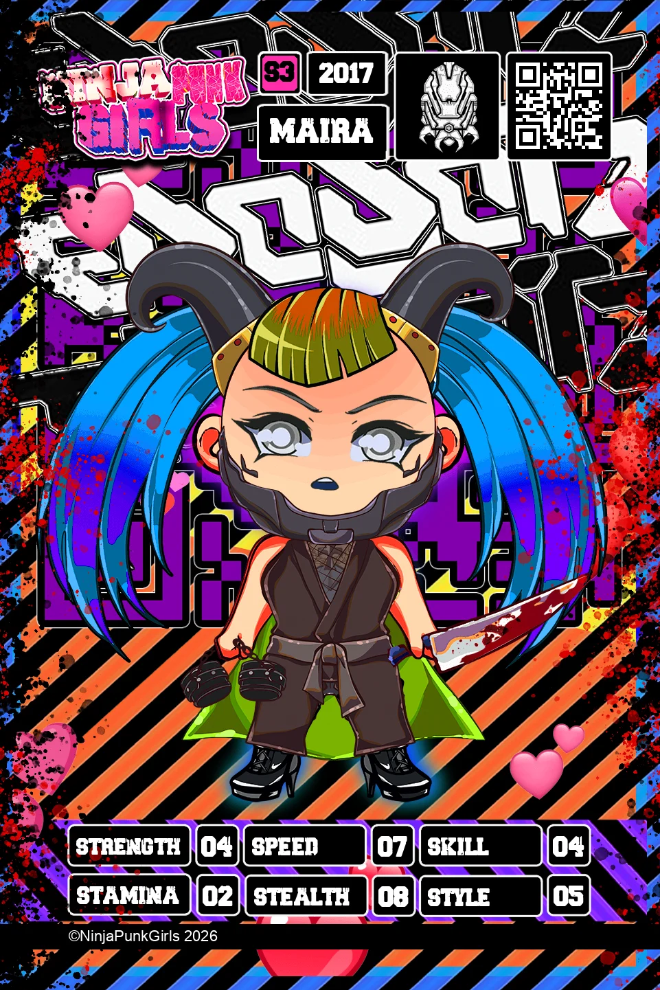 Rebuilt card #2017 Maira