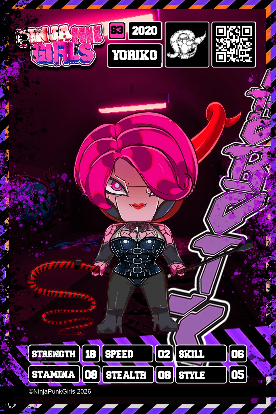 Rebuilt card #2020 Yoriko