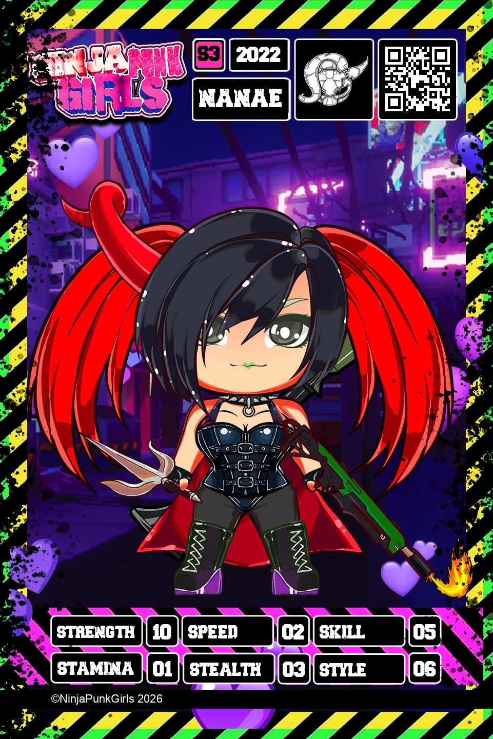 Rebuilt card #2022 Nanae