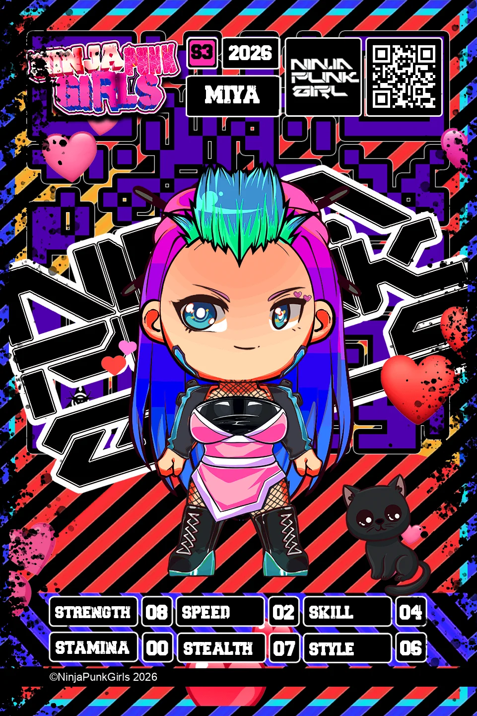 Rebuilt card #2026 Miya