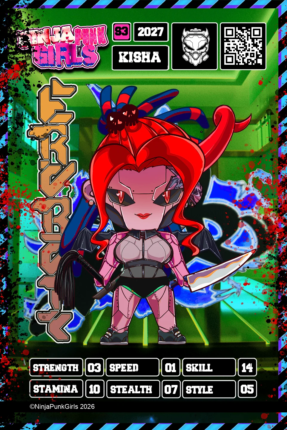 Rebuilt card #2027 Kisha