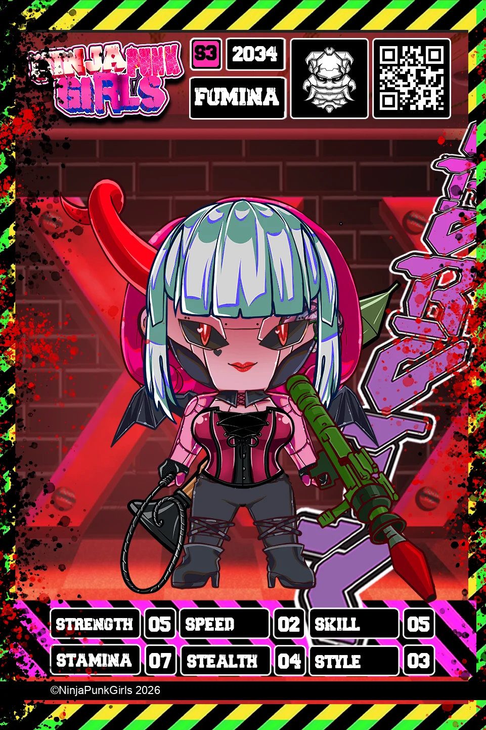 Rebuilt card #2034 Fumina