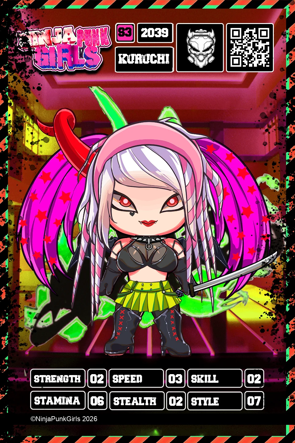 Rebuilt card #2039 Kuruchi