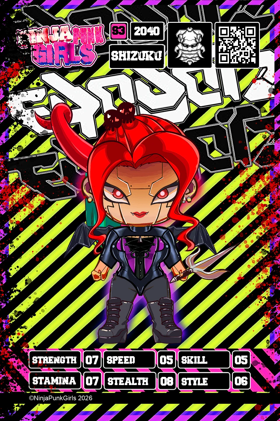 Rebuilt card #2040 Shizuku