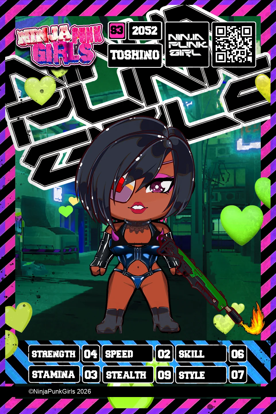 Rebuilt card #2052 Toshino