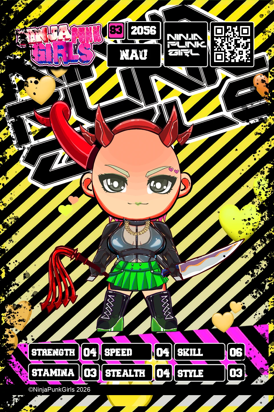 Rebuilt card #2056 Nau