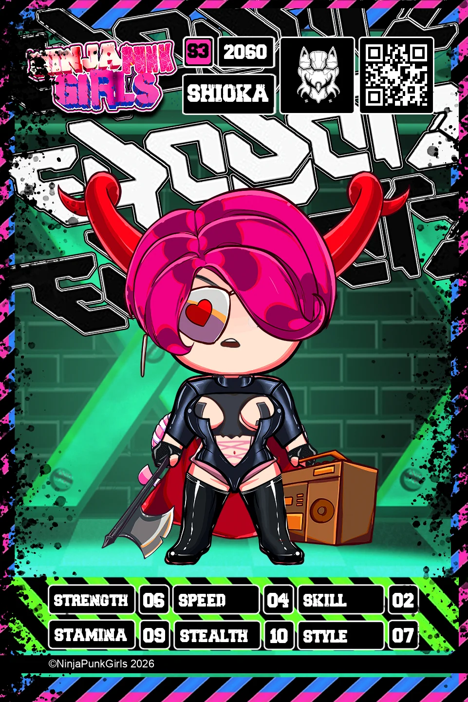 Rebuilt card #2060 Shioka