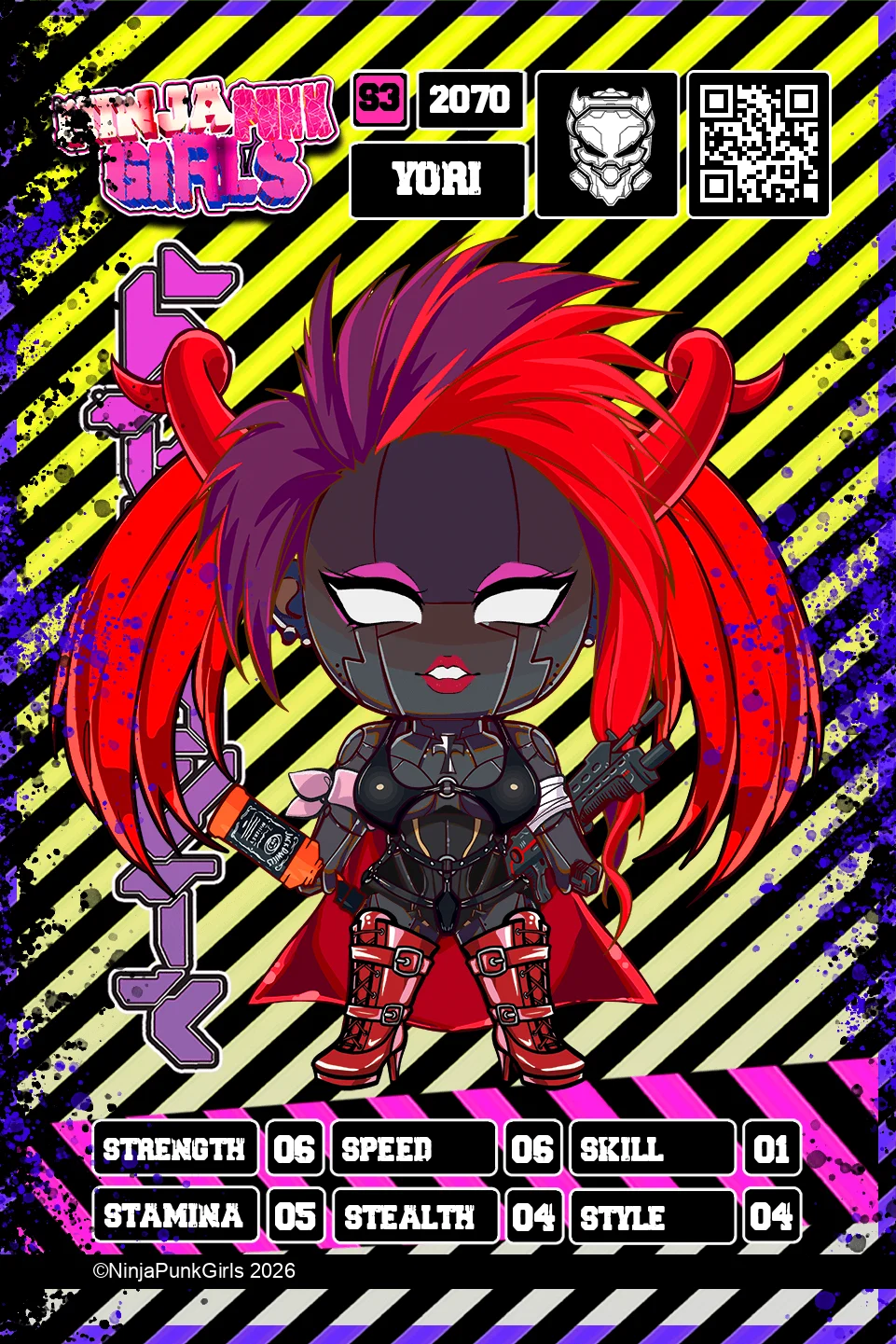 Rebuilt card #2070 Yori