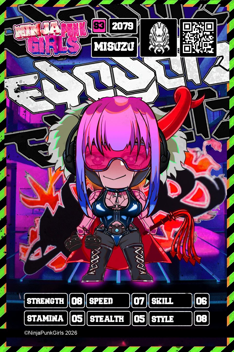 Rebuilt card #2079 Misuzu