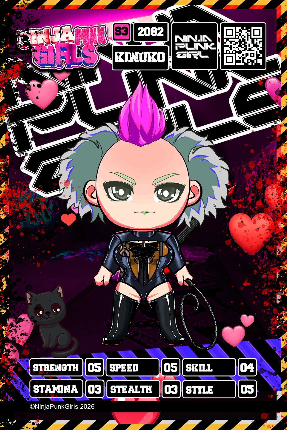 Rebuilt card #2082 Kinuko